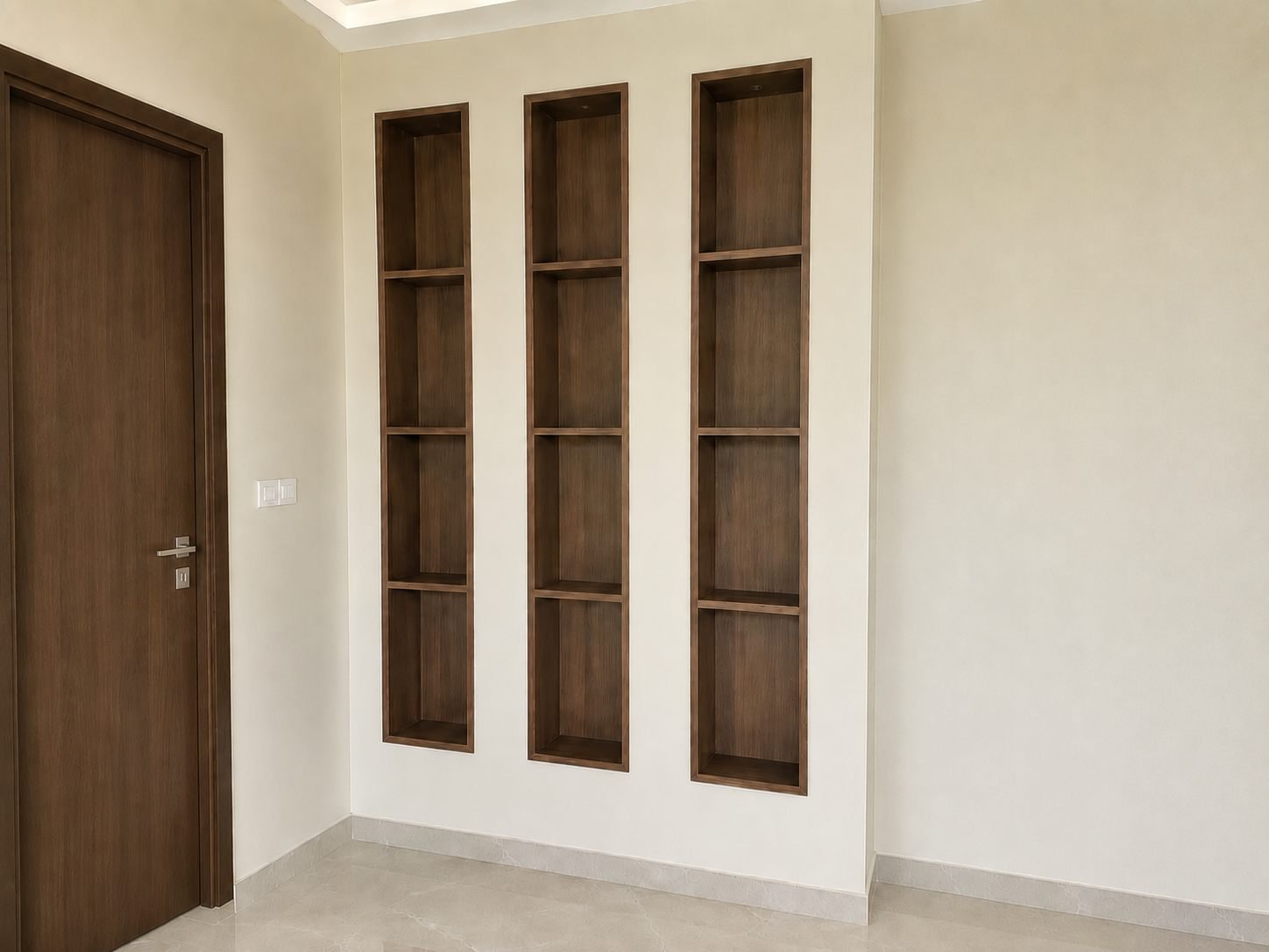 Full-height media wall build, Dubai